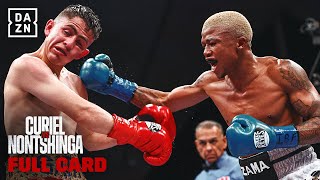 FULL CARD HIGHLIGHTS  Adrian Curiel vs Sivenathi Nontshinga 2 [upl. by Ivatts882]