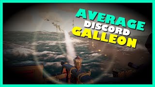 Average Discord Galleon  Sea of Thieves [upl. by Airdnal90]