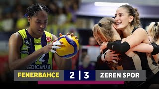 Highlight  Fenerbahce vs Zeren spor  Turky Volleyball League 202425 [upl. by Afra]