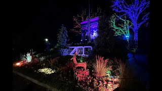 A look inside ZooLights at the Smithsonian National Zoo in Washington DC [upl. by Callan]