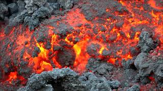 Vulcano Etna  Fronte lavico  giugno 2022 [upl. by Balch763]