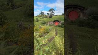 Hobbiton Movie Set  Hobbiton Movie Set Tour New Zealand  Travel New Zealand 🇳🇿 shorts [upl. by Olsen]