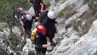 Ferrate del Garda  Ferrata Susatti  Cima Capi  Cima Rocca  Sentiero delle Gallerie [upl. by Nivlag511]