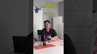 🍺 Kriek 🍒  Your BEST first beer tasting rating iconic Belgian beer [upl. by Henebry205]