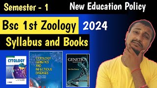 Bsc 1st year zoology syllabus Bsc zoology 1st year syllabus semester 1 and books pdf of semester 1 [upl. by Hynes]