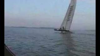 Extreme Catamaran Sailing Stars amp Stripes [upl. by Lundquist]