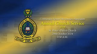 Combermere School Old Scholars Association Annual Church Service 2024 [upl. by Elleirbag]