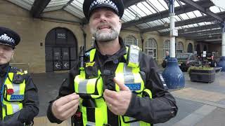 Audit  Sheffield Train Station  BTP educated on BWV rules 👮‍♂️🎥🤳 [upl. by Derreg]