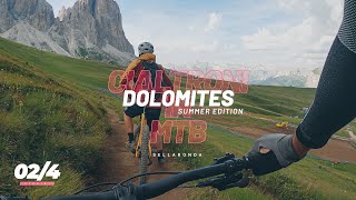 SELLARONDA  Val Gardena 2021  MTB VLOG [upl. by Navaj]