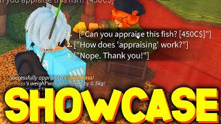 Is APPRAISING FISH Worth It SHOWCASE in FISCH ROBLOX [upl. by Anawot]