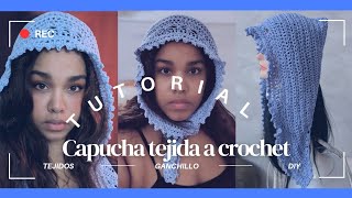 Aprende a tejer una Capucha a Crochet en 30 Minutos tutorial fácil y rápido crochet ganchillo [upl. by Ellinej178]