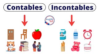 Contables e incontables en inglés [upl. by Nwahsiek341]