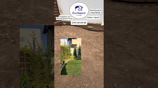 Amenajare curte sistem irigatii gazon plante piatra decor landscaping gazon beforeandafter [upl. by Euqinim]