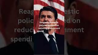 Reagans domestic policies [upl. by Marnia831]