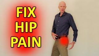 3 Exercises To FIX Hip Pain Forever [upl. by Kathlin44]