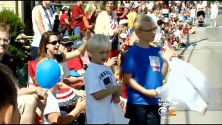 Story about Canonsburg 4th Of July Parade on KDKATV2 [upl. by Odnumyer634]