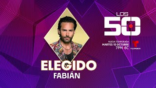 Fabián Ríos llega sin máscaras a Los 50  Telemundo Entretenimiento [upl. by Valentin961]