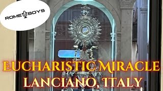 Eucharistic Miracle in Lanciano Italy [upl. by Eetsirhc]