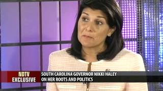 Would never disown my roots Nikki Haley to NDTV [upl. by Ahtrim]