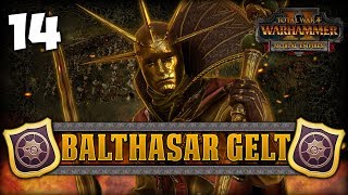 GOLDEN MIGHT Total War Warhammer 2  Golden Order Campaign  Balthasar Gelt 14 [upl. by Zsa]