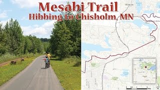 Mesabi Trail Hibbing to Chisholm MN [upl. by Gatias]