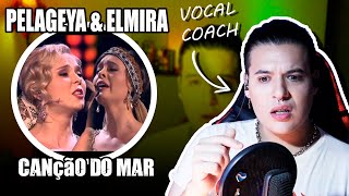 PELAGEYA amp ELMIRA KALIMULLINA quotCanção do Marquot  Vocal Coach ARGENTINO  Reacción  Ema Arias [upl. by Gerda577]