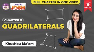 Quadrilaterals in OneShot Class 9 Maths Chapter 8 Concepts  CBSE Class 9 Exams  BYJUS Class 9 [upl. by Akemad874]