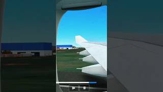 AIRBUS 330300 WINDOWS TAKE OFF VIEW aviation avgeek windowviews airbus330 takeoff plane rfs [upl. by Yasnil]