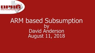 ARM based Subsumption [upl. by Isborne]