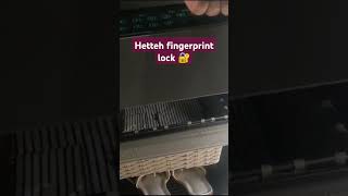 Hetteh Fingerprint Lock 🔐shortvideo modular kitchendesign kitcheninterior [upl. by Ellevel]