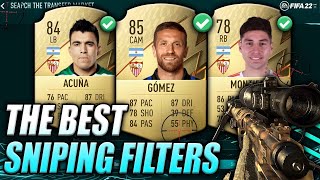 Best Sniping Filter In Fifa 22 😯  Fifa 22 ULTIMATE TEAM [upl. by Nayllij80]