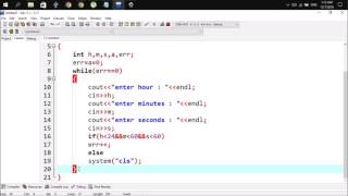 How to make clock using c  Simple Project For Beginners [upl. by Yahsan]