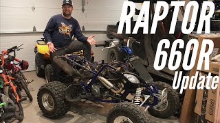 RAPTOR 660R  Update  Its in pieces Vid 2 [upl. by Gnilrac]