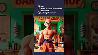 What if Goku goes Bald ai dbz shorts dennismain [upl. by Salokin]