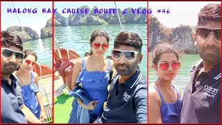 HalongBay Cruise Route 2 Vlog 46 SungSot cave Luon Cave Titop Island Vietnam Series 7 [upl. by Hannasus]