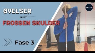 Frossen Skulder Øvelser  Fase 3 [upl. by Yunick]