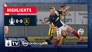 Falkirk 00 Livingston  Highlights  Points shared as Falkirk go top [upl. by Garvin]