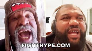 SHANNON BRIGGS amp RAMPAGE JACKSON TRADE FIGHTING WORDS GO HEADTOHEAD IN FULL TRIAD COMBAT PRESSER [upl. by Yeniar]