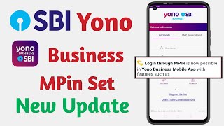 How to Set MPIN In SBI Yono Business 2024  SBI Yono Business MPIN ChangeReset [upl. by Maillil]