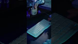 This keyboard lighting effect is so comfortablekemove keyboard desksetup keyboards [upl. by Adalai615]