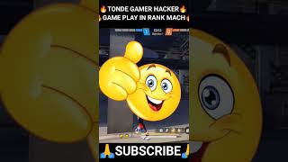 shorts🔘Tonde Gamer Bhai Ne fatak se puri squad finesh kar di🥶hacker game play jaldi dekoytshort [upl. by Nerro]