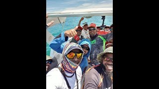 Ep6 Boat fishing in Mauritius with Techspot Co Ltd team [upl. by Letnohc]