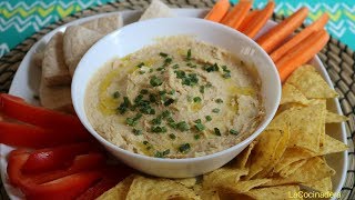 Receta Hummus Hummus recipe LaCocinadera [upl. by Alexandrina493]