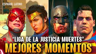 Todas Las Muertes Liga De La Justicia En Español Latino Suicide Squad Kill the Justice League 2024 [upl. by Enilesoj110]