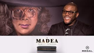 Tyler Perrys A Madea Family Funeral Sit Down with the Stars feat Halleta Alemu  Regal  HD [upl. by Asilav]