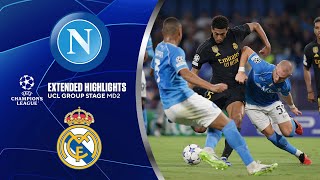 Napoli vs Real Madrid Extended Highlights  UCL Group Stage MD 2  CBS Sports Golazo [upl. by Einaj]