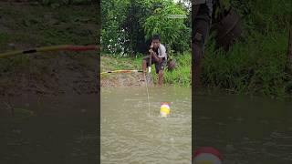 Unbelievable Fishing Of Plastic Bottle Hook Fish Trap 🥶 Challenge Fishing trending fishing shorts [upl. by Nnairek]