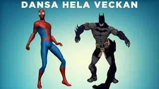 Dansa hela veckan  Veckans alla dagar  Svenska barnsånger [upl. by Oballa]