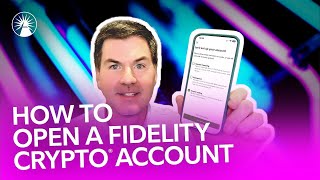 How To Open A Fidelity Crypto® Account  Covering Crypto  Fidelity Investments [upl. by Emirej]