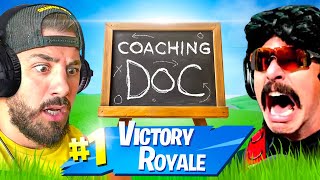 Coaching DrDisrespect OG Fortnite [upl. by Harmonia]